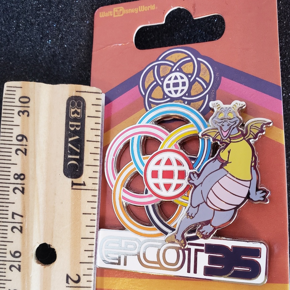 Disney Parks Figment 35th Anniversary Pin, NEW - Picture 2 of 4